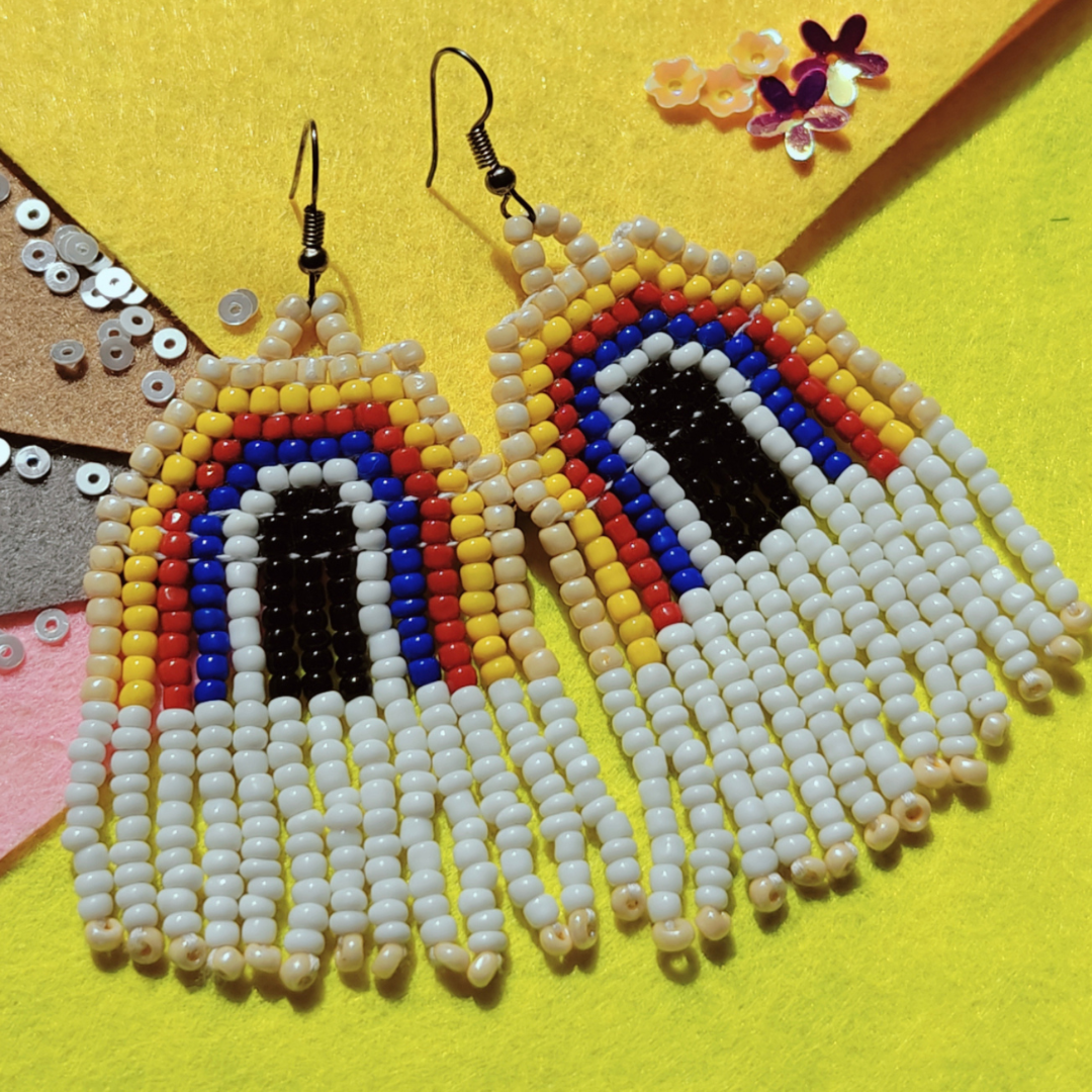 MULTI COLOUR MINI BEADS DANGLERS
