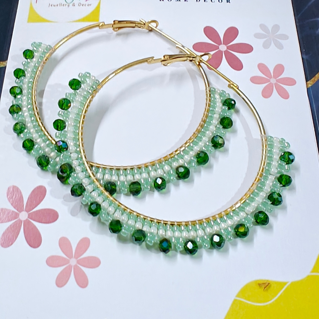 GREEN OFF-WHITE GOLDEN ARCH
