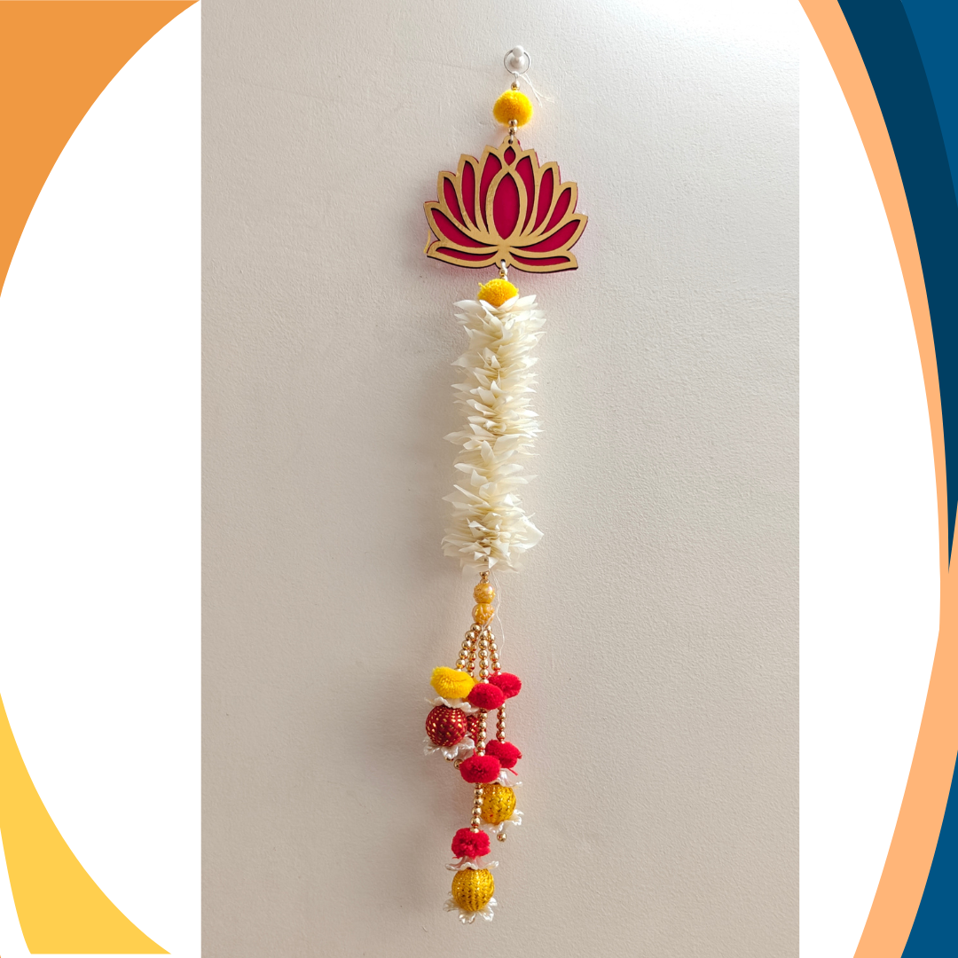 Lotus Handmade Beaded Latkan