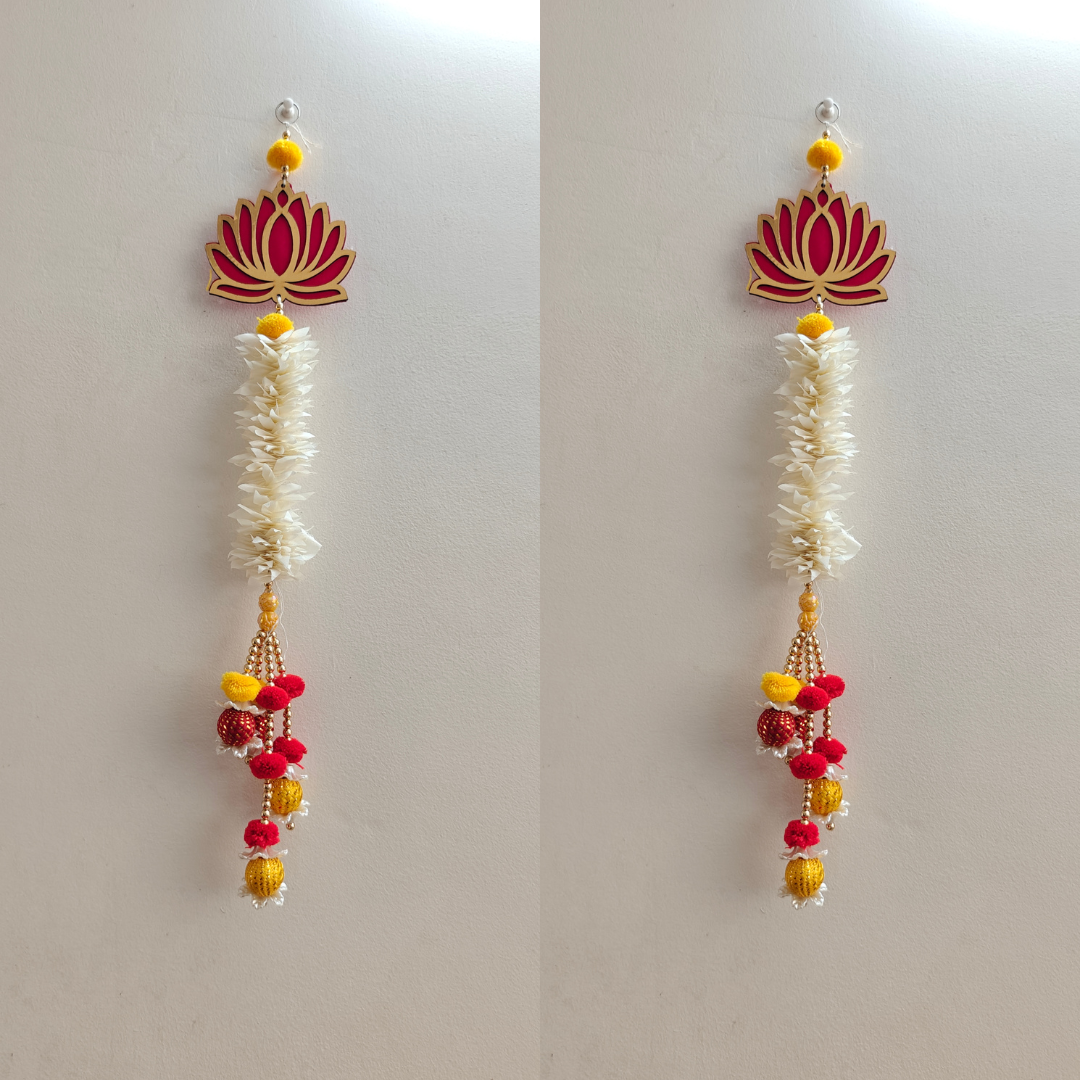 Lotus Handmade Beaded Latkan