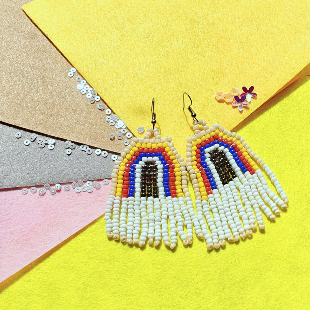 MULTI COLOUR MINI BEADS DANGLERS
