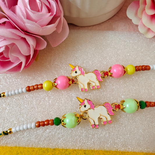 RAKHI - Metal Charm Set of 2 (RK0019)