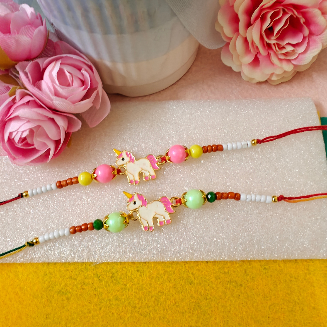 RAKHI - Metal Charm Set of 2 (RK0019)