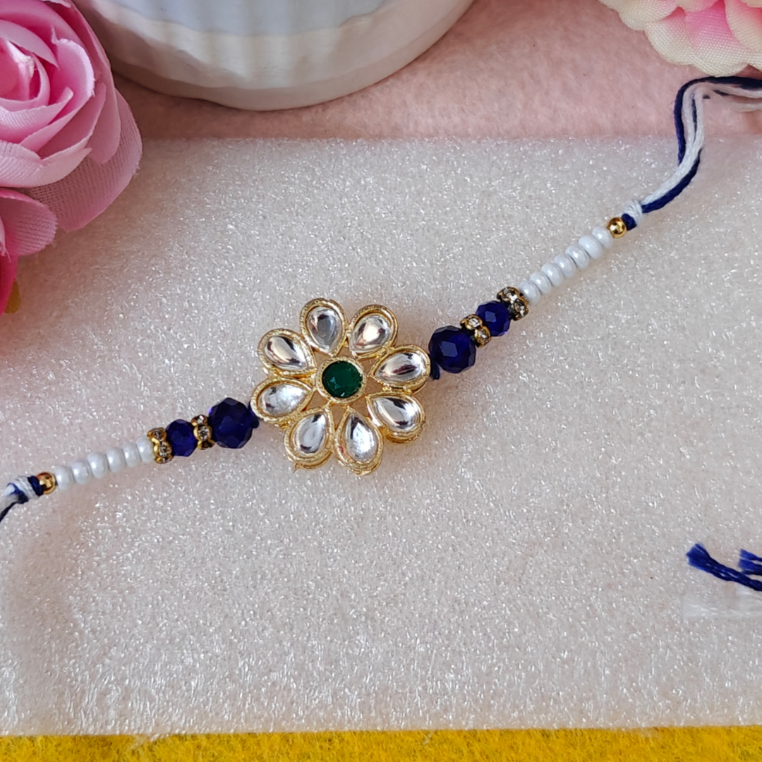 RAKHI - Kundan Charm Set of 1 (RK021)