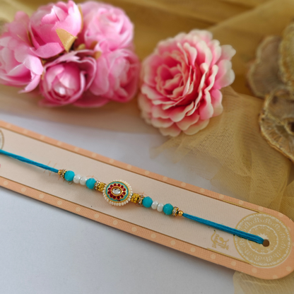 RAKHI - Kundan Charm Set of 1 (RK003)
