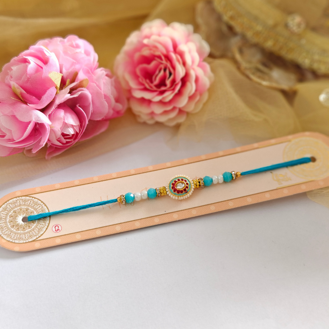 RAKHI - Kundan Charm Set of 1 (RK003)