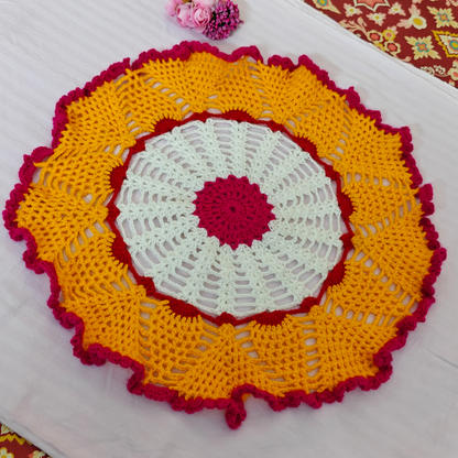 Agni Pushpa Traditional Handmade Thal Posh (Set of 1)