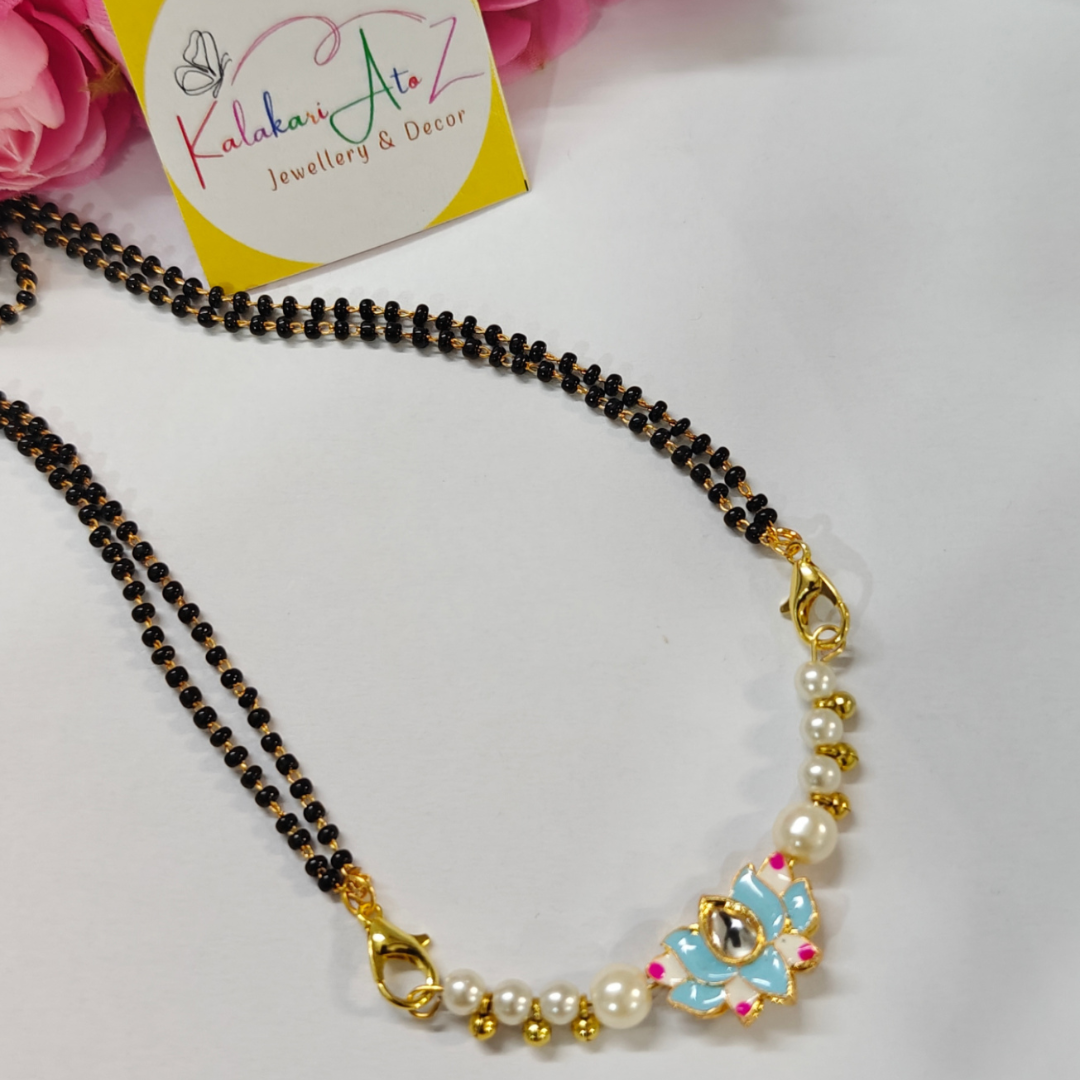 Mangalsutra - Blue Lotus