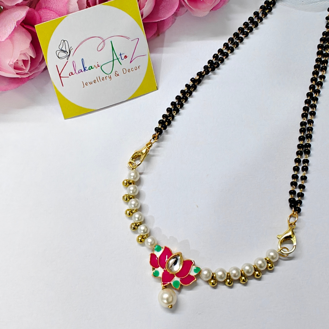 Mangalsutra - Red Lotus